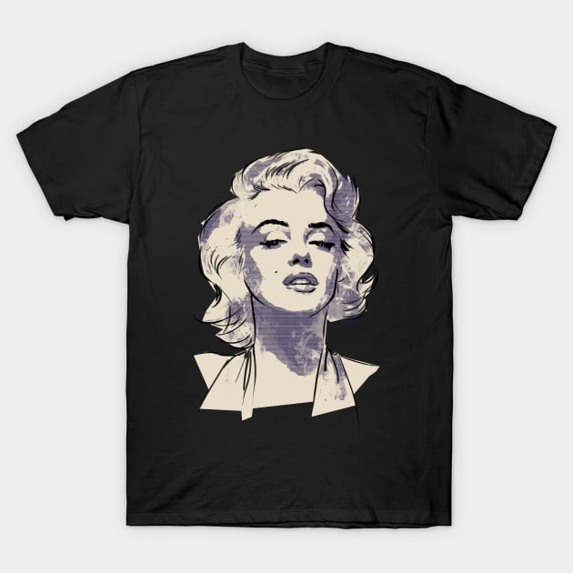 Marilyn Monroe T-Shirt by Ed Labetski Art